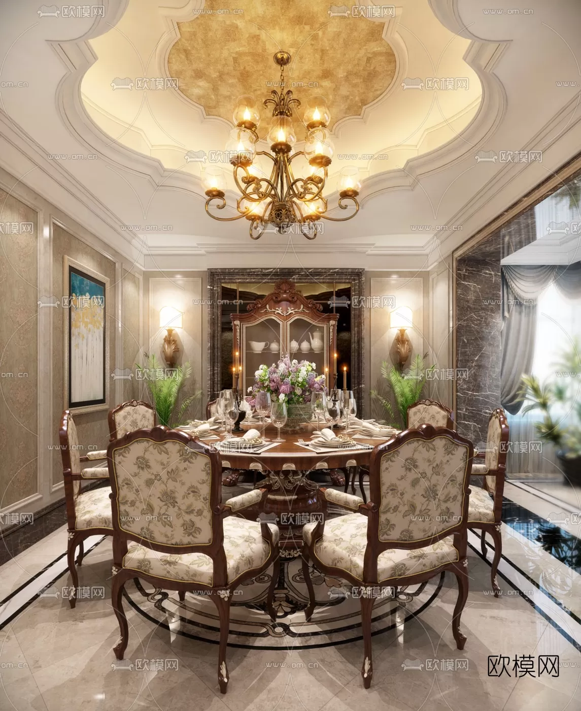 CLASSIC – TABLE 3D MODELS – 004 CLASSIC – TABLE 3D MODELS – 004