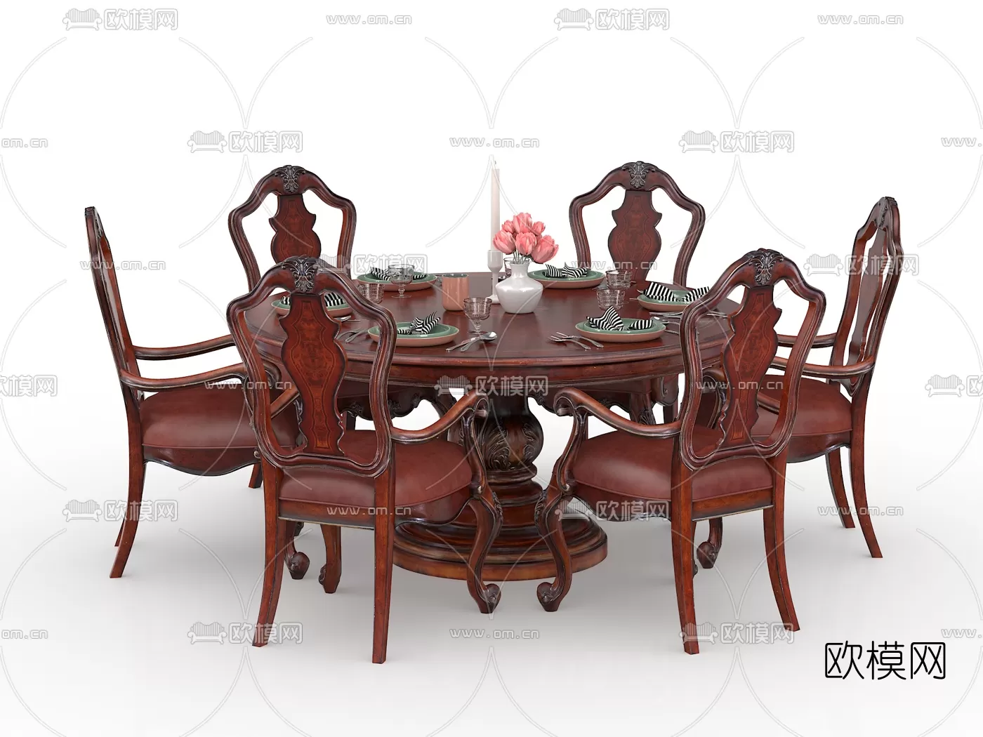 CLASSIC – TABLE 3D MODELS – 006 CLASSIC – TABLE 3D MODELS – 006