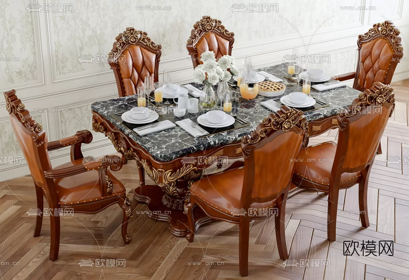 CLASSIC – TABLE 3D MODELS – 010 CLASSIC – TABLE 3D MODELS – 010