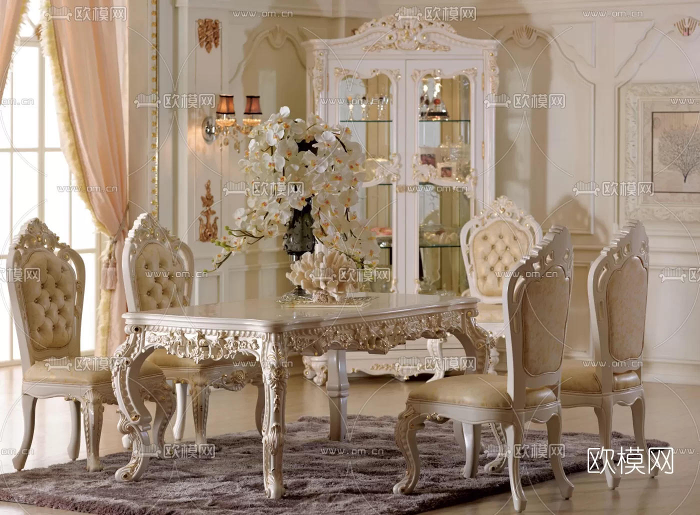 CLASSIC – TABLE 3D MODELS – 011 CLASSIC – TABLE 3D MODELS – 011