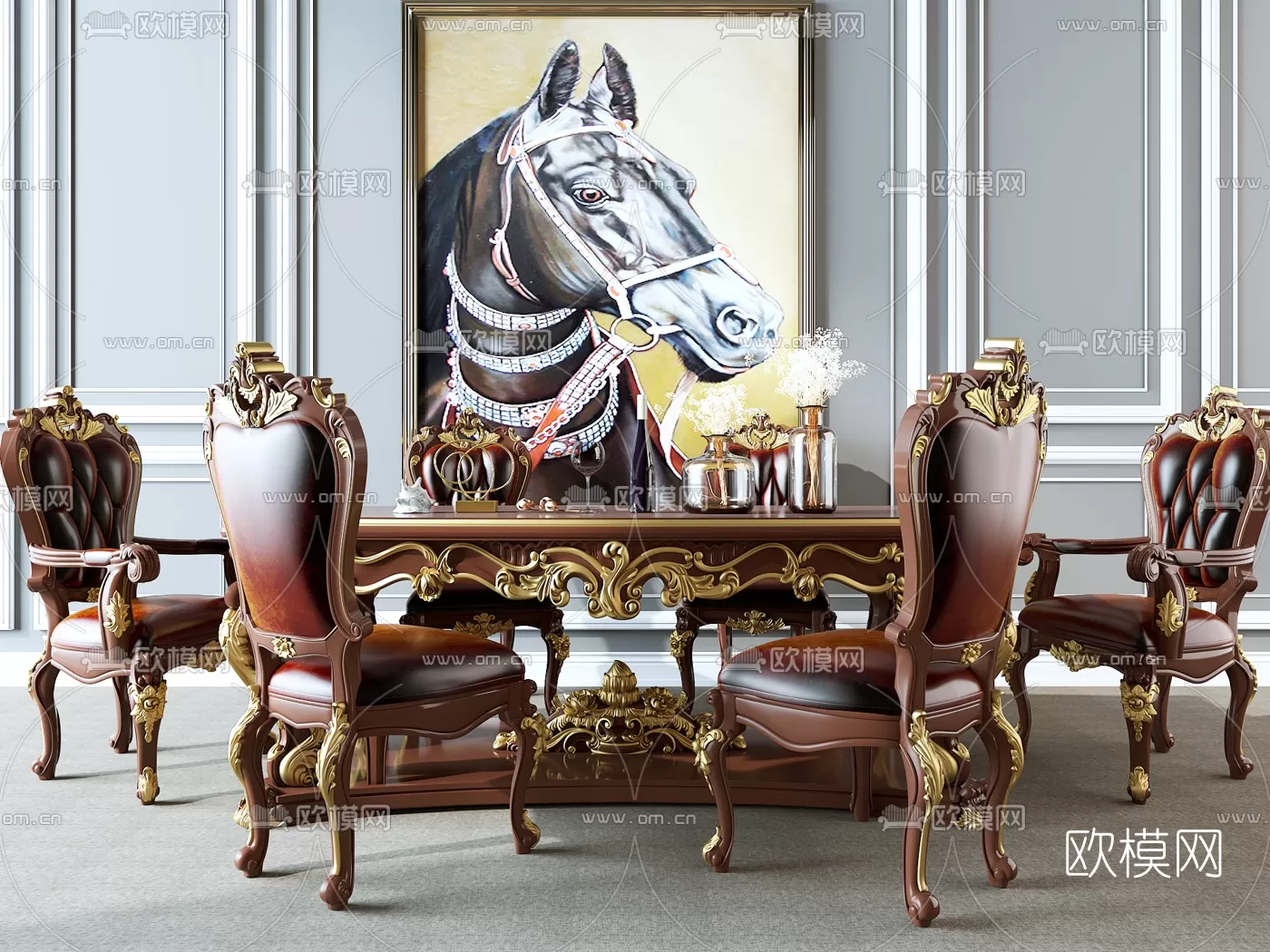 CLASSIC – TABLE 3D MODELS – 012 CLASSIC – TABLE 3D MODELS – 012