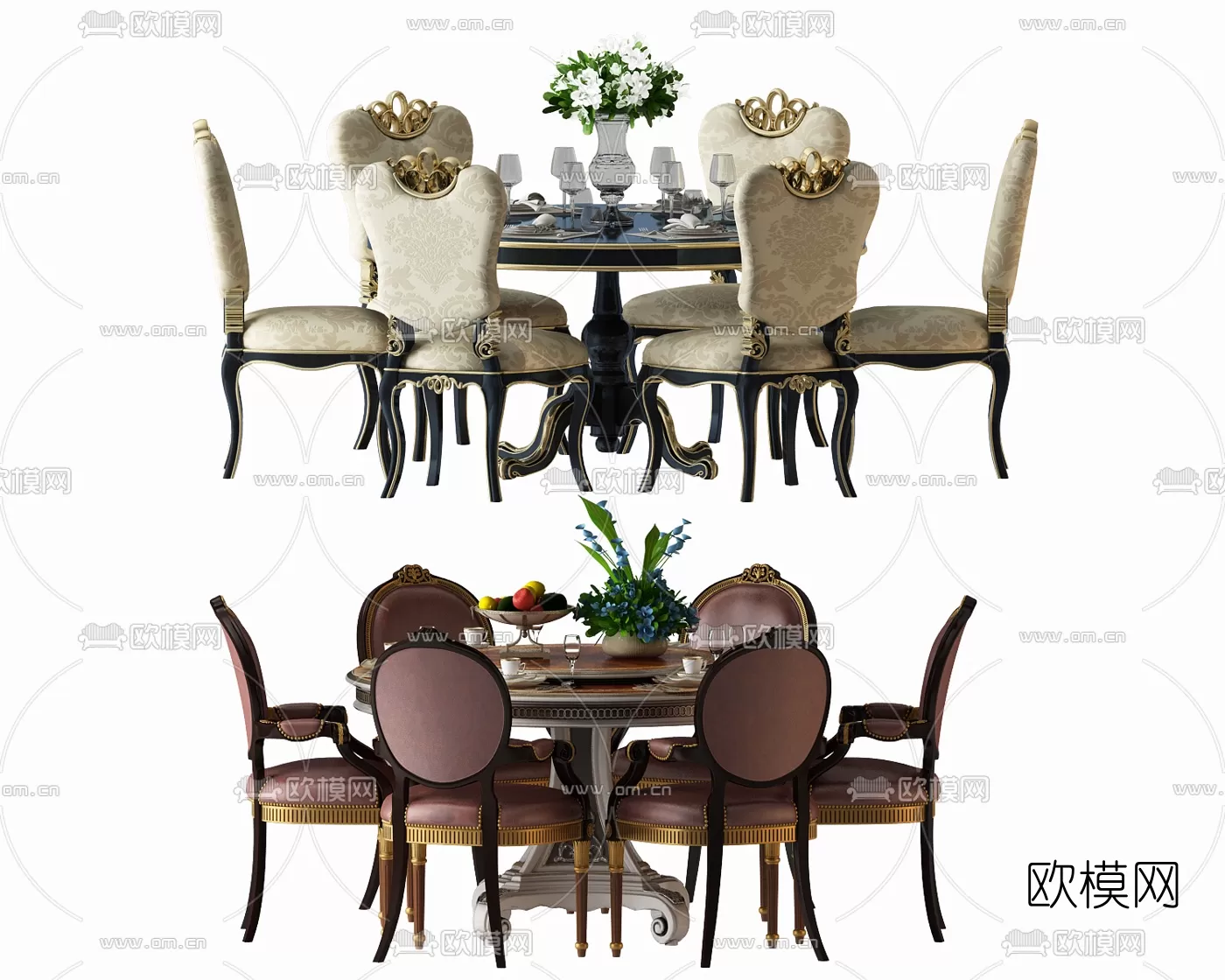 CLASSIC – TABLE 3D MODELS – 015 CLASSIC – TABLE 3D MODELS – 015