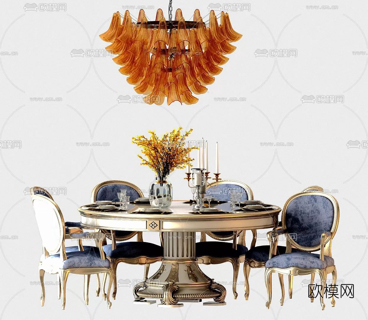 CLASSIC – TABLE 3D MODELS – 021 CLASSIC – TABLE 3D MODELS – 021