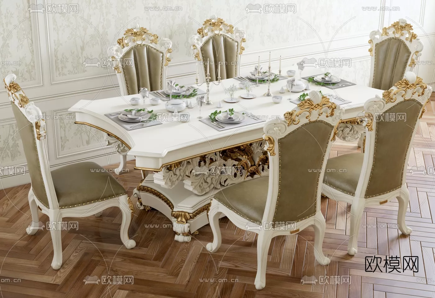 CLASSIC – TABLE 3D MODELS – 028 CLASSIC – TABLE 3D MODELS – 028
