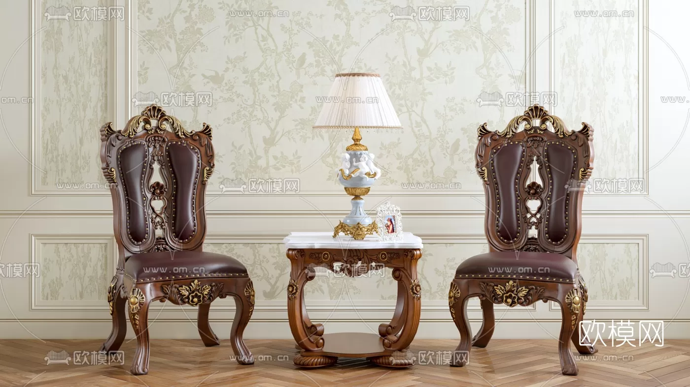 CLASSIC – TABLE 3D MODELS – 034 CLASSIC – TABLE 3D MODELS – 034