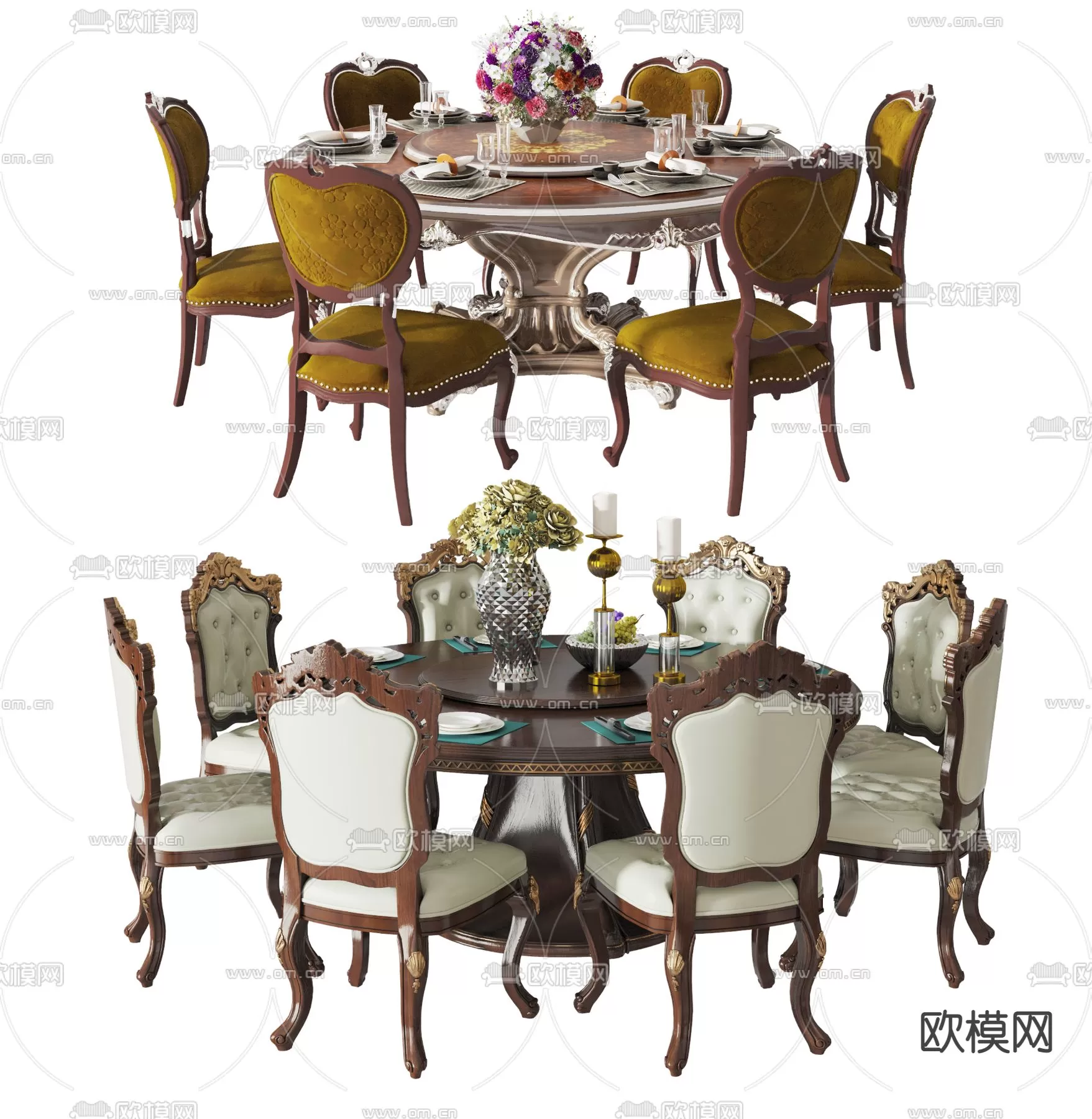 CLASSIC – TABLE 3D MODELS – 036 CLASSIC – TABLE 3D MODELS – 036