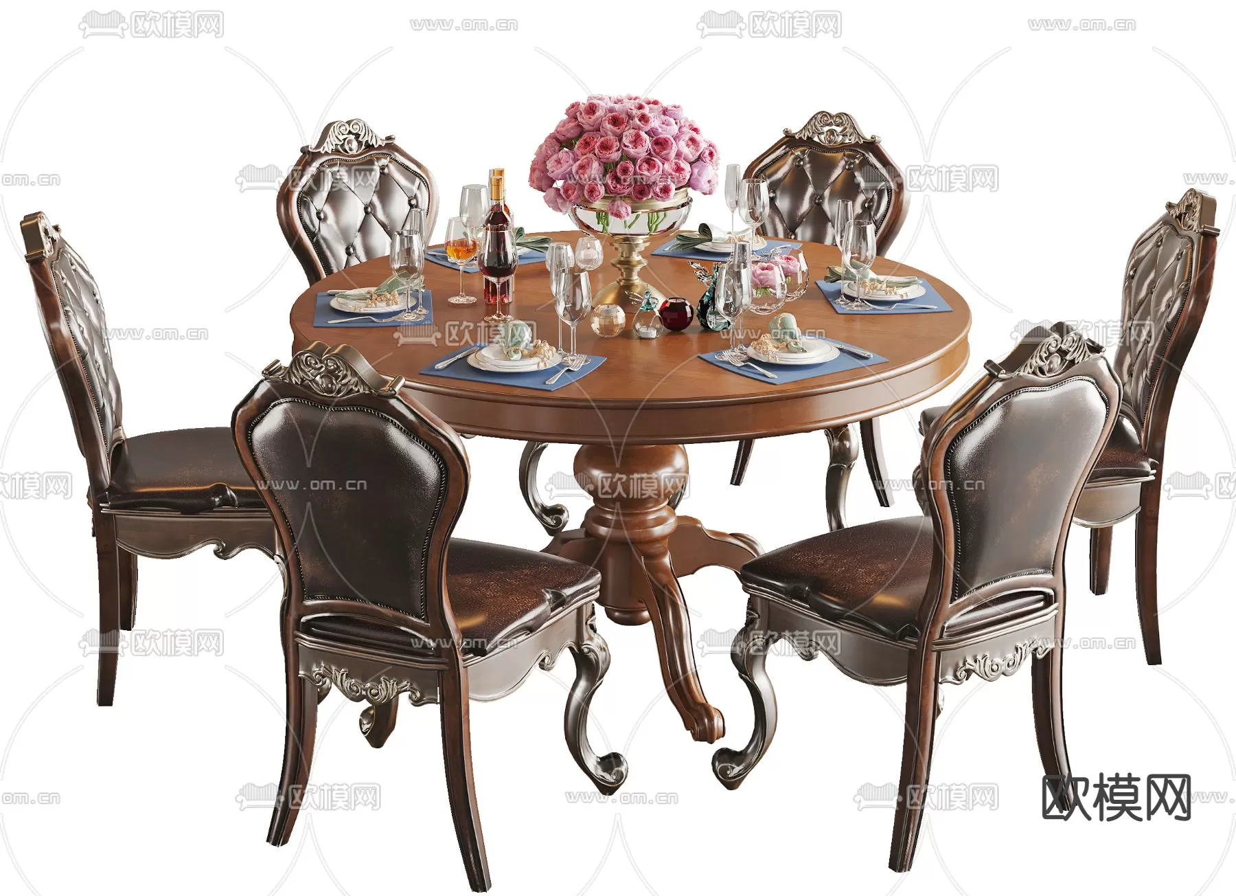 CLASSIC – TABLE 3D MODELS – 042 CLASSIC – TABLE 3D MODELS – 042