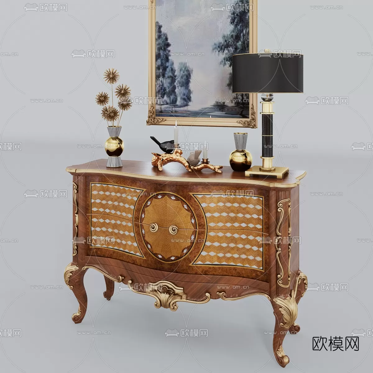 CLASSIC – CONSOLE 3DMODELS – 004 CLASSIC – CONSOLE 3DMODELS – 004