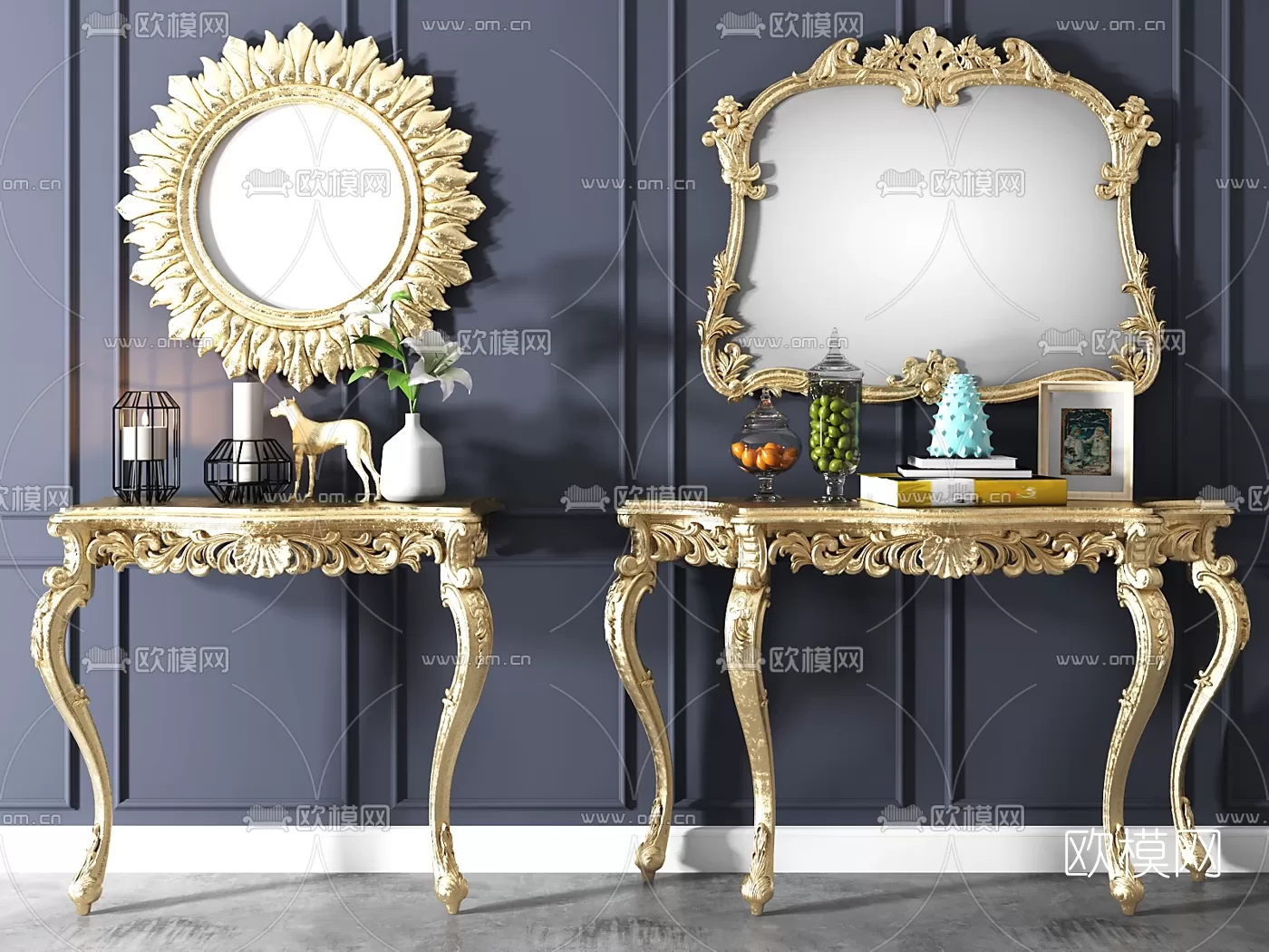 CLASSIC – CONSOLE 3DMODELS – 009 CLASSIC – CONSOLE 3DMODELS – 009