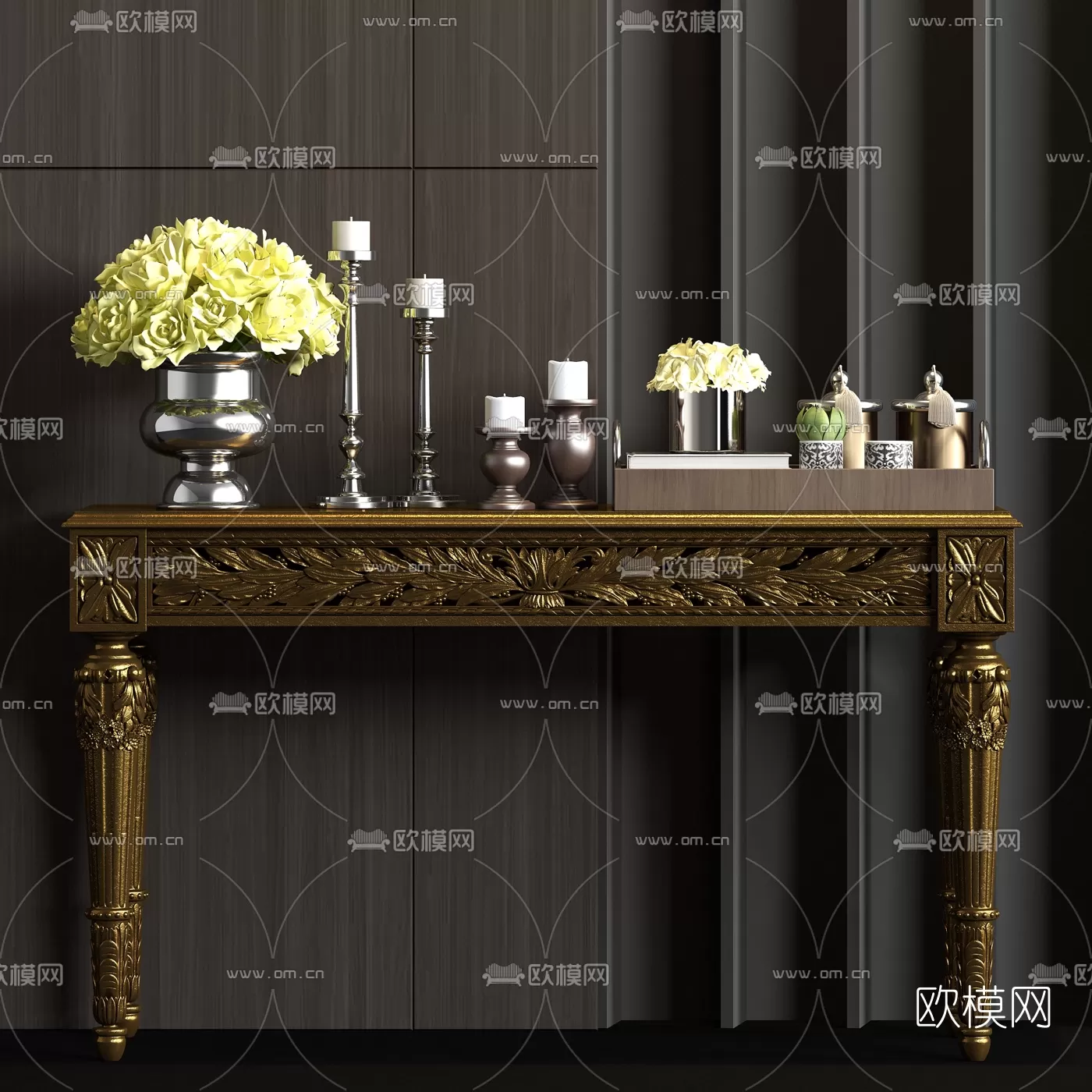 CLASSIC – CONSOLE 3DMODELS – 012 CLASSIC – CONSOLE 3DMODELS – 012