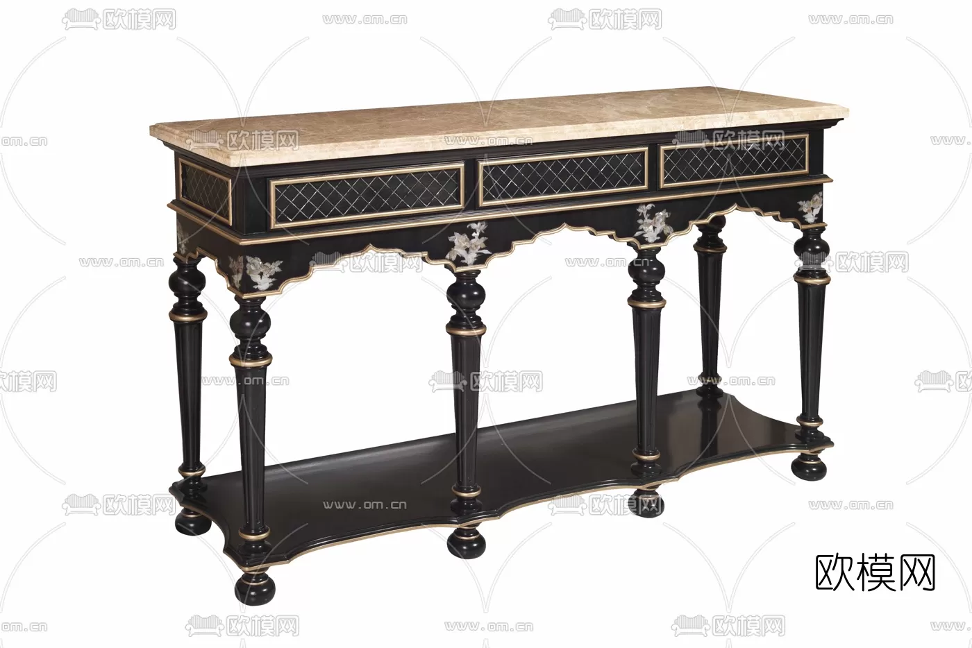 CLASSIC – CONSOLE 3DMODELS – 014 CLASSIC – CONSOLE 3DMODELS – 014