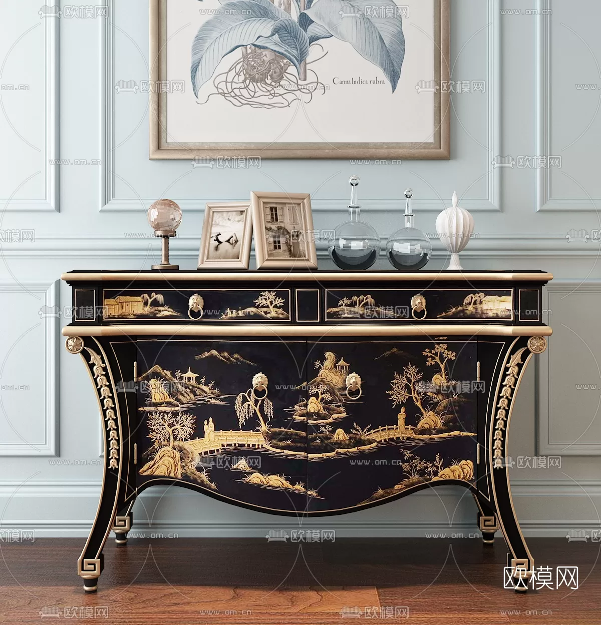 CLASSIC – CONSOLE 3DMODELS – 015 CLASSIC – CONSOLE 3DMODELS – 015