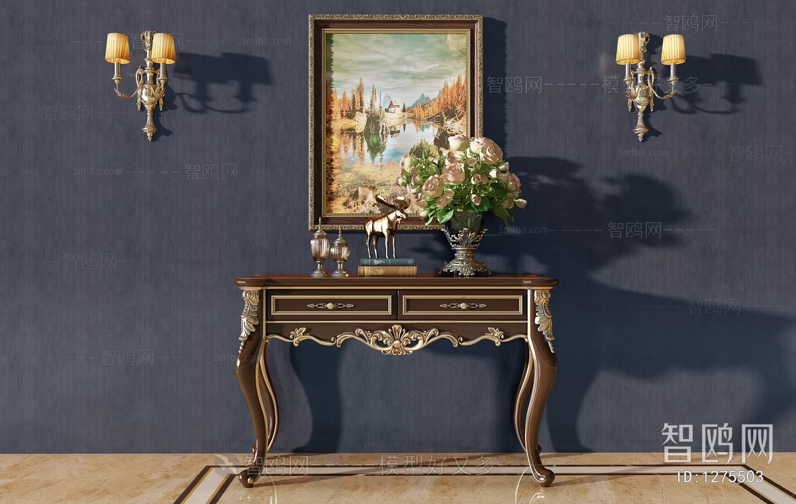 CLASSIC – CONSOLE 3DMODELS – 021 CLASSIC – CONSOLE 3DMODELS – 021