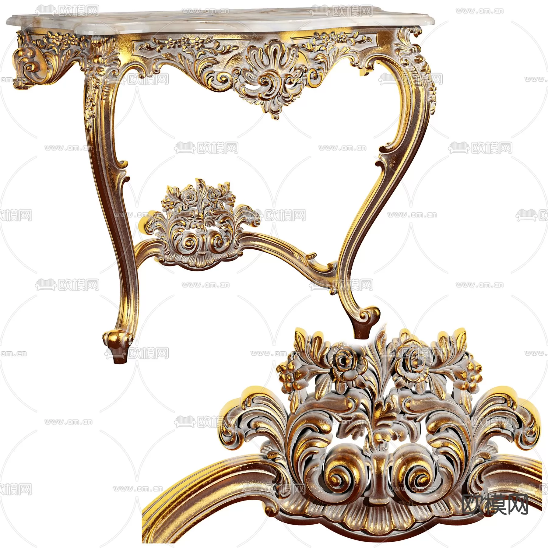 CLASSIC – CONSOLE 3DMODELS – 030 CLASSIC – CONSOLE 3DMODELS – 030