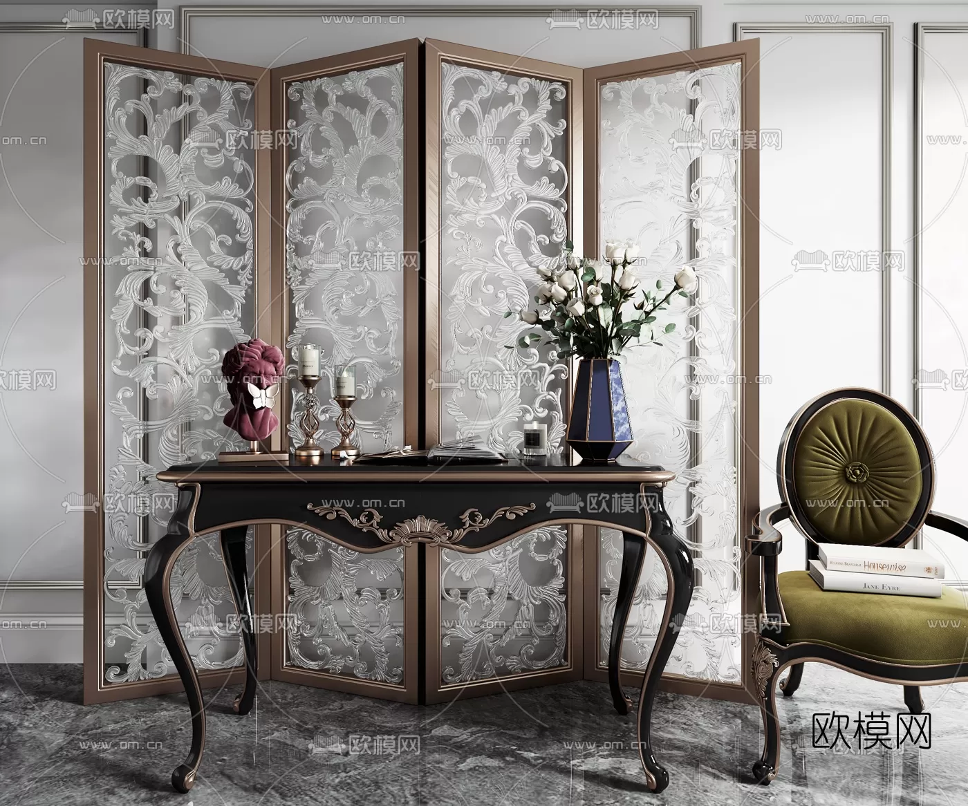 CLASSIC – CONSOLE 3DMODELS – 031 CLASSIC – CONSOLE 3DMODELS – 031