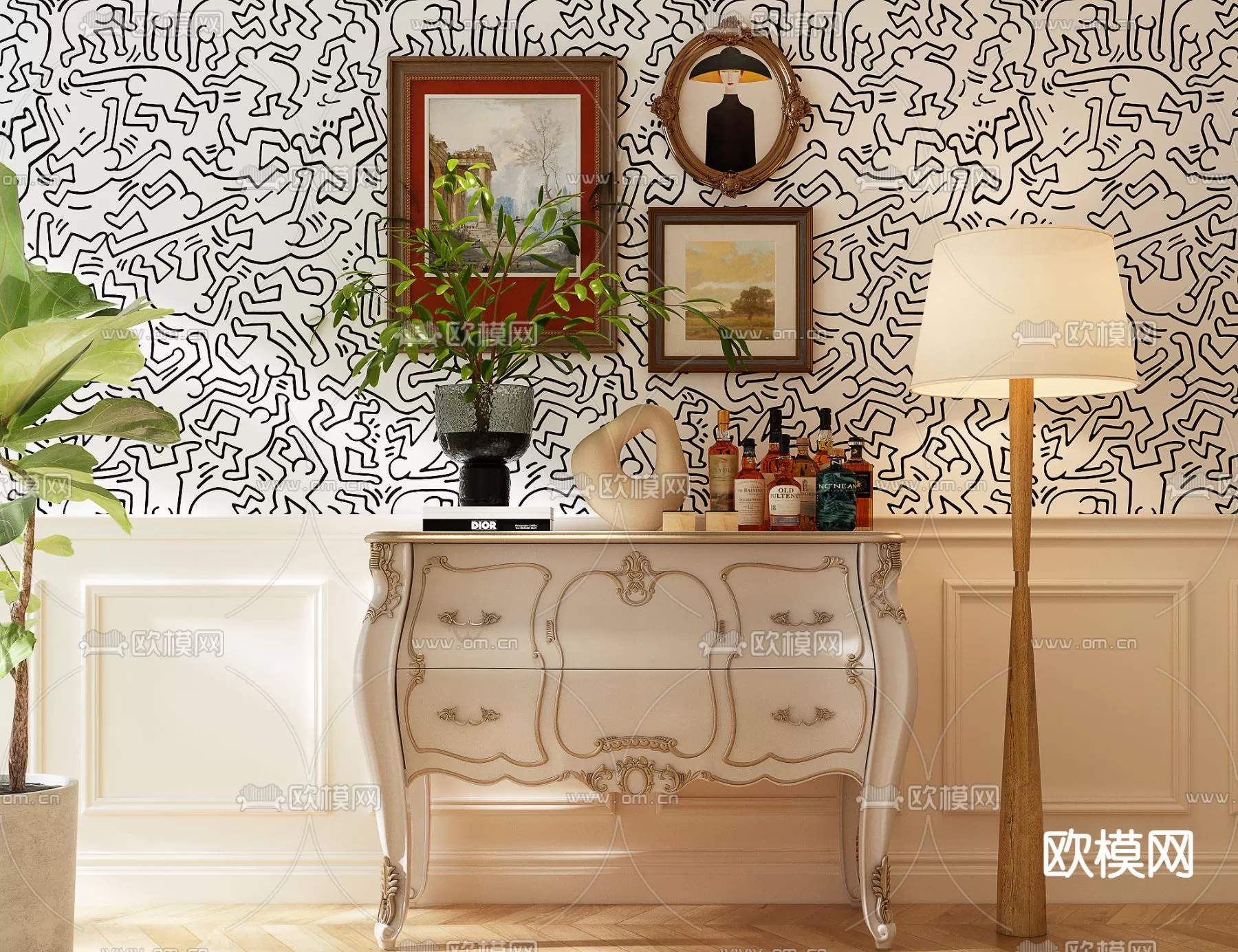 CLASSIC – CONSOLE 3DMODELS – 035 CLASSIC – CONSOLE 3DMODELS – 035