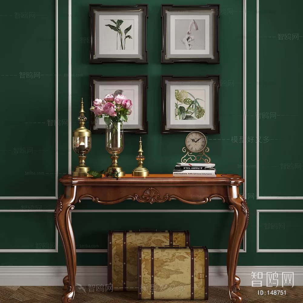 CLASSIC – CONSOLE 3DMODELS – 042 CLASSIC – CONSOLE 3DMODELS – 042