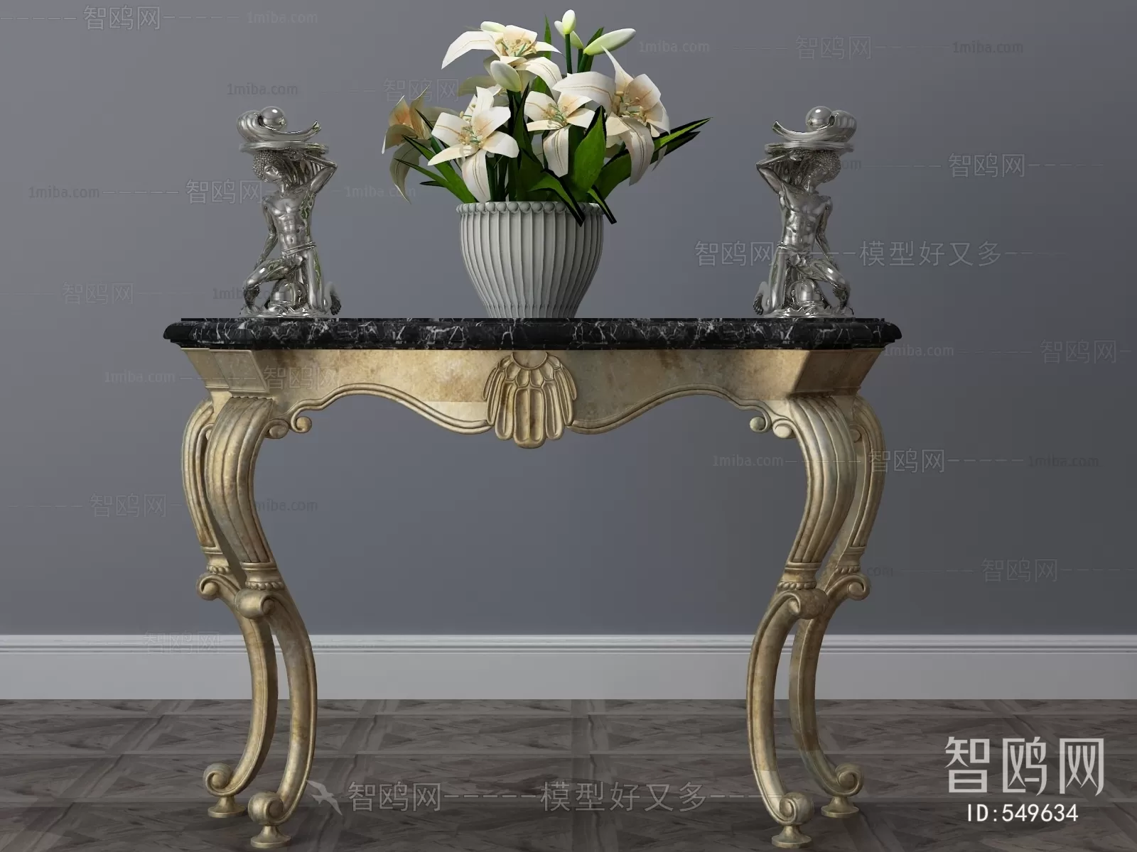 CLASSIC – CONSOLE 3DMODELS – 048 CLASSIC – CONSOLE 3DMODELS – 048