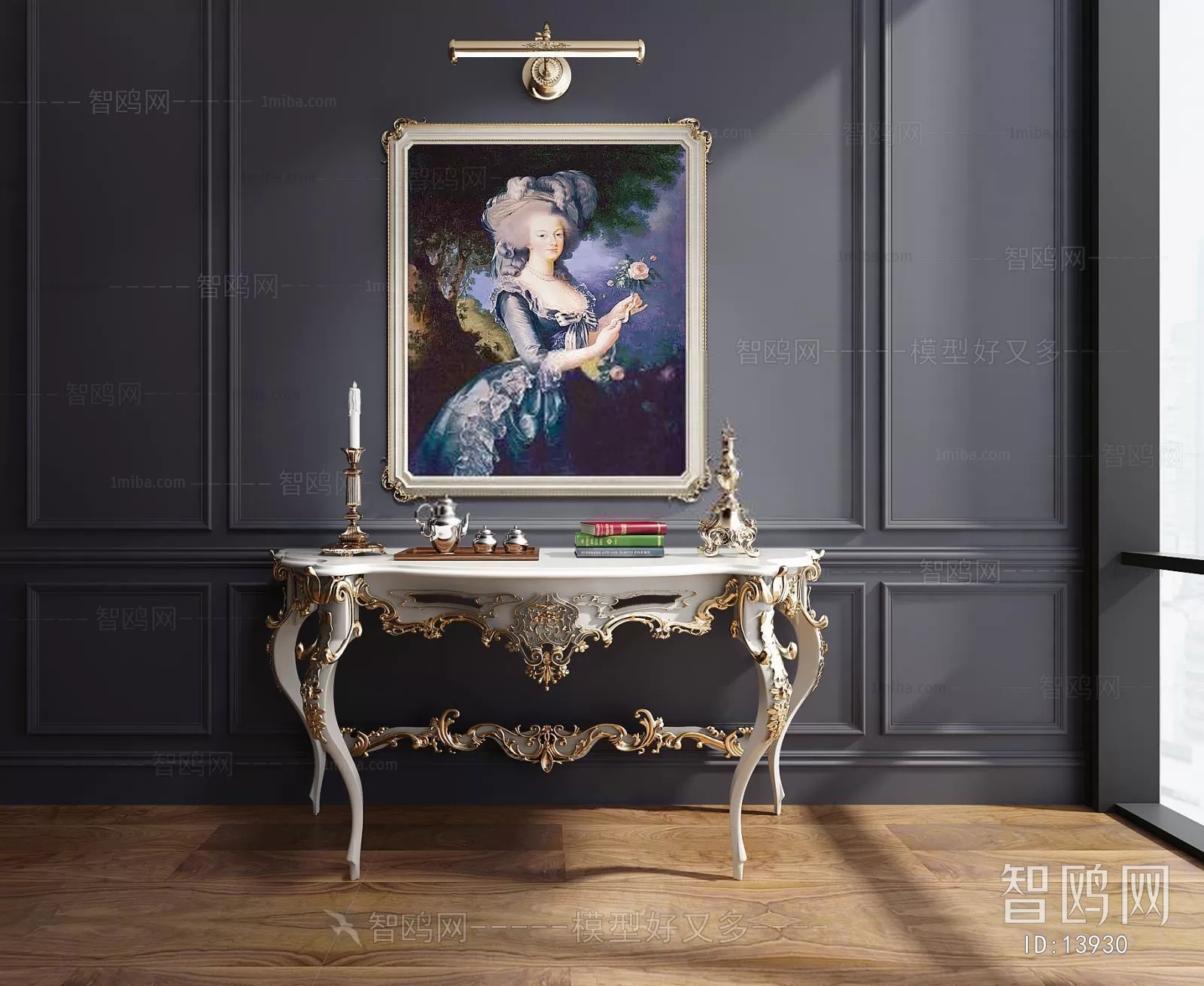 CLASSIC – CONSOLE 3DMODELS – 053 CLASSIC – CONSOLE 3DMODELS – 053