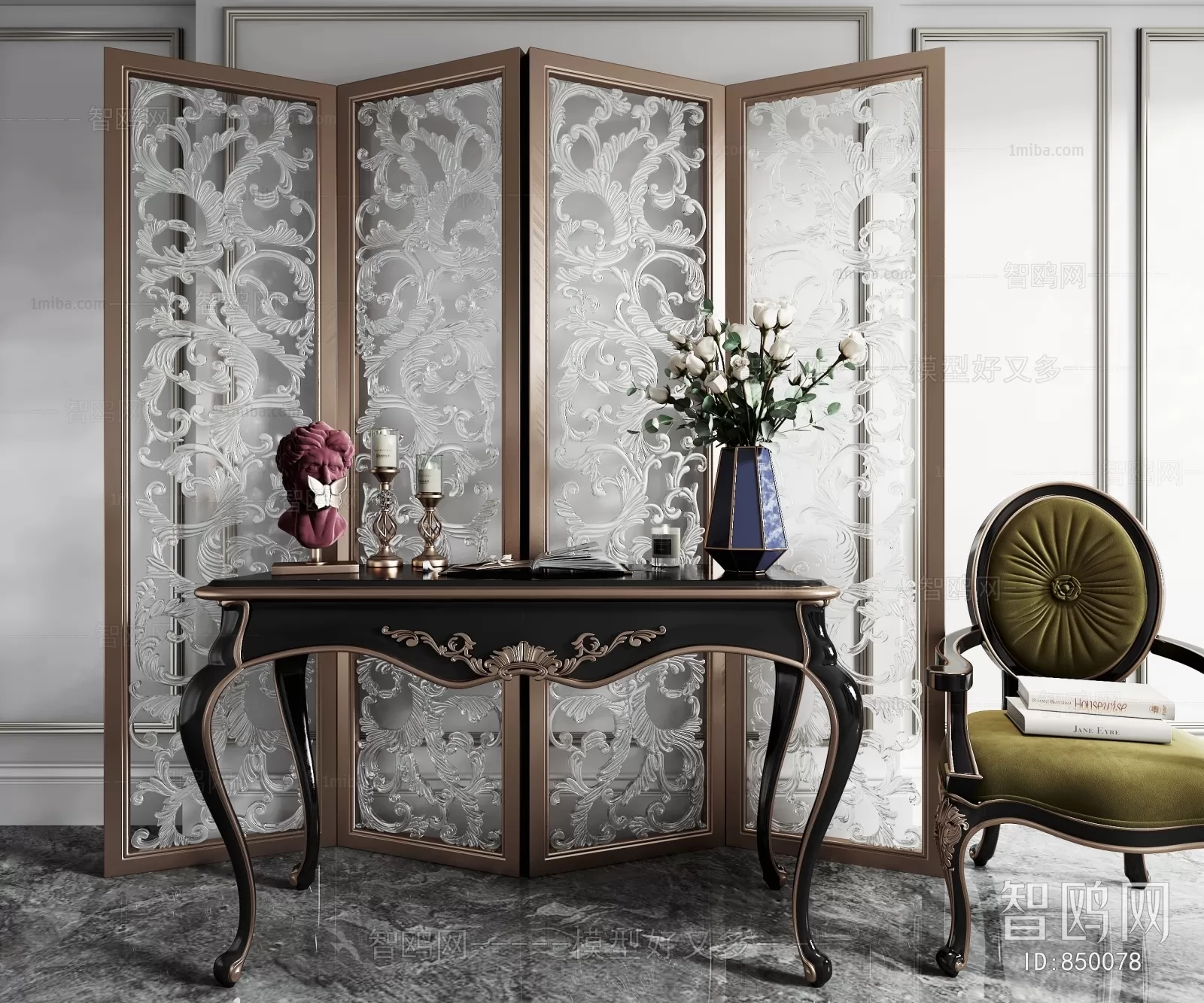 CLASSIC – CONSOLE 3DMODELS – 065 CLASSIC – CONSOLE 3DMODELS – 065