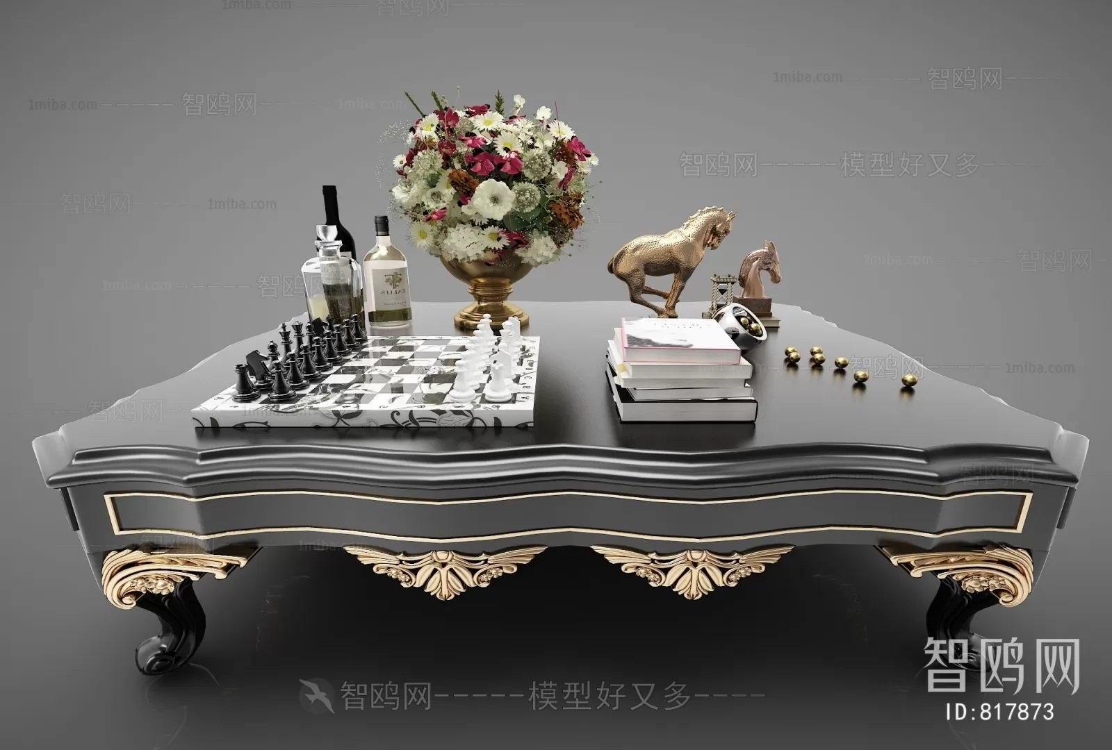 CLASSIC – TEA TABLE 3DS MODELS – 003 CLASSIC – TEA TABLE 3DS MODELS – 003