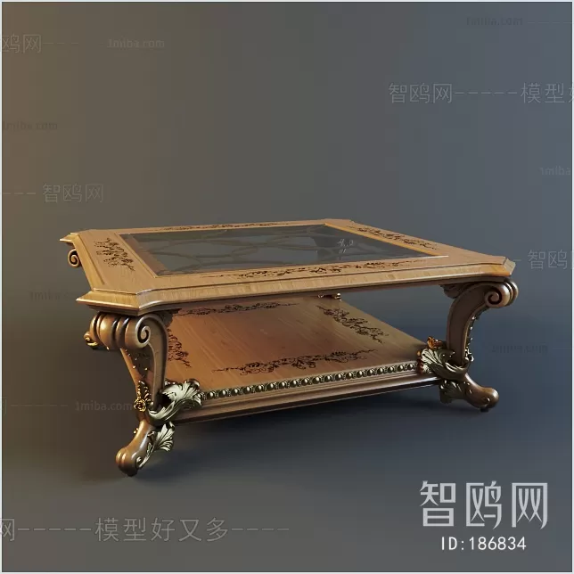 CLASSIC – TEA TABLE 3DS MODELS – 009 CLASSIC – TEA TABLE 3DS MODELS – 009
