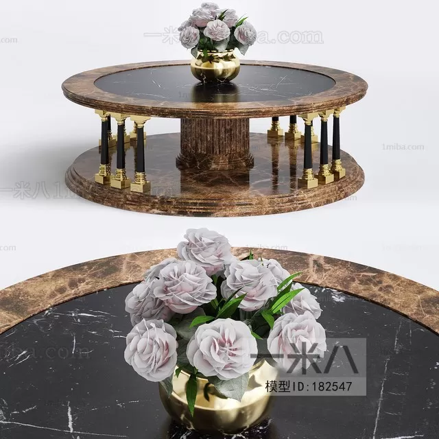 CLASSIC – TEA TABLE 3DS MODELS – 010 CLASSIC – TEA TABLE 3DS MODELS – 010