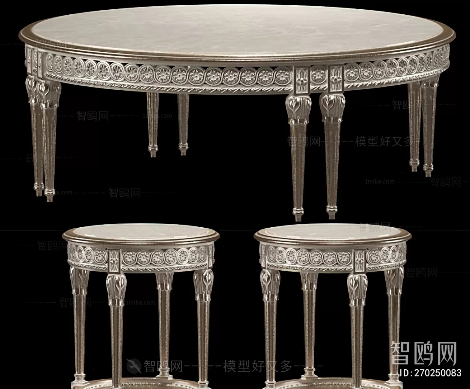 CLASSIC – TEA TABLE 3DS MODELS – 011 CLASSIC – TEA TABLE 3DS MODELS – 011