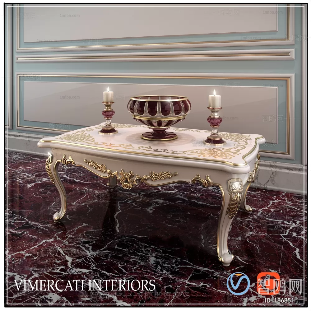 CLASSIC – TEA TABLE 3DS MODELS – 012 CLASSIC – TEA TABLE 3DS MODELS – 012