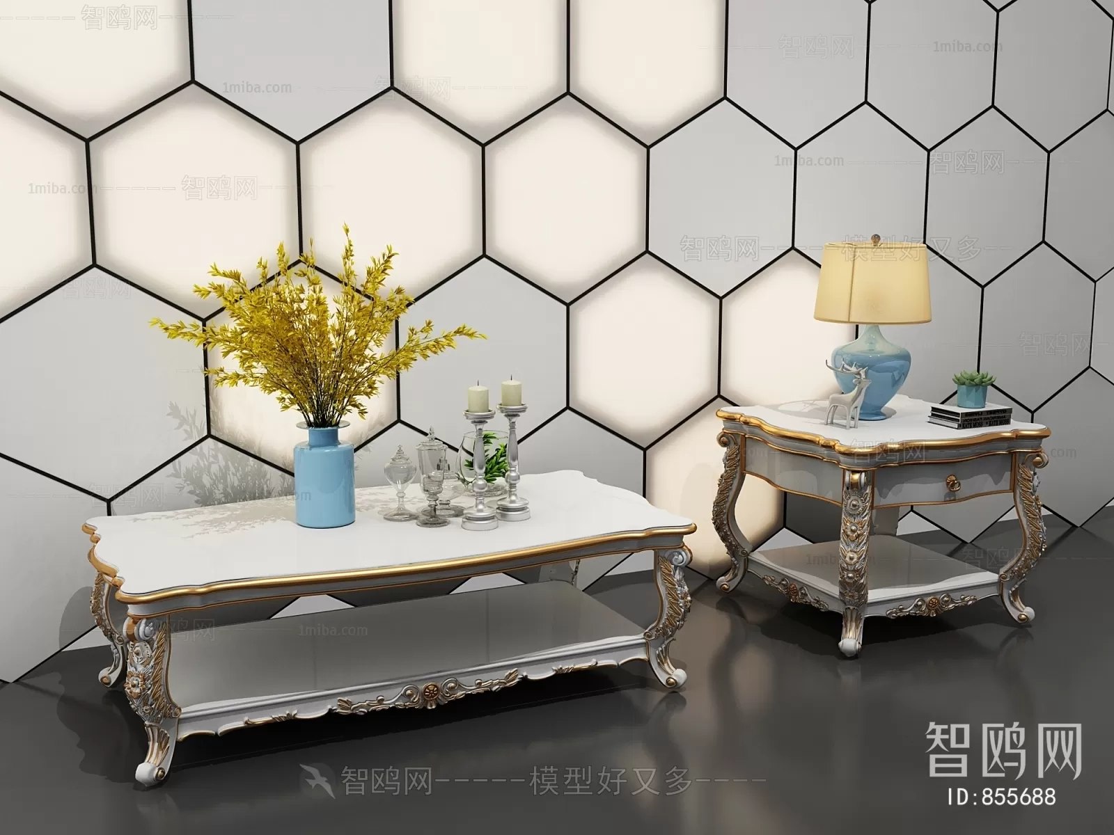 CLASSIC – TEA TABLE 3DS MODELS – 022 CLASSIC – TEA TABLE 3DS MODELS – 022