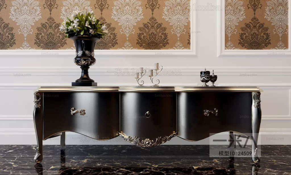 CLASSIC – TEA TABLE 3DS MODELS – 041 CLASSIC – TEA TABLE 3DS MODELS – 041