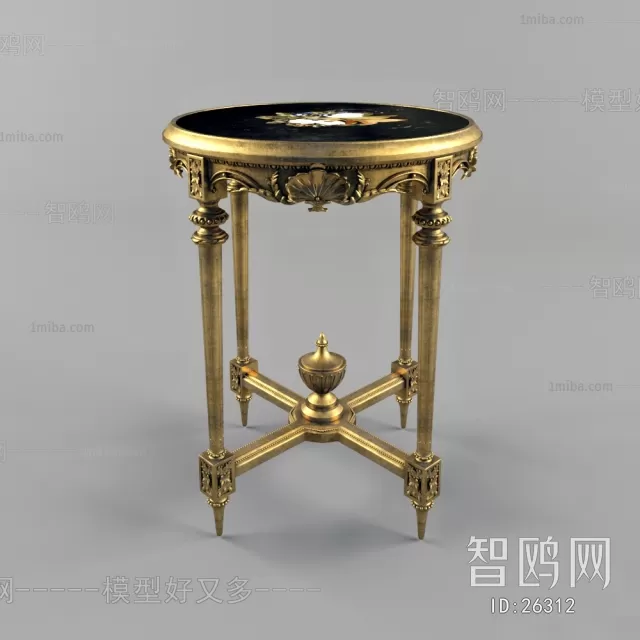 CLASSIC – TEA TABLE 3DS MODELS – 042 CLASSIC – TEA TABLE 3DS MODELS – 042