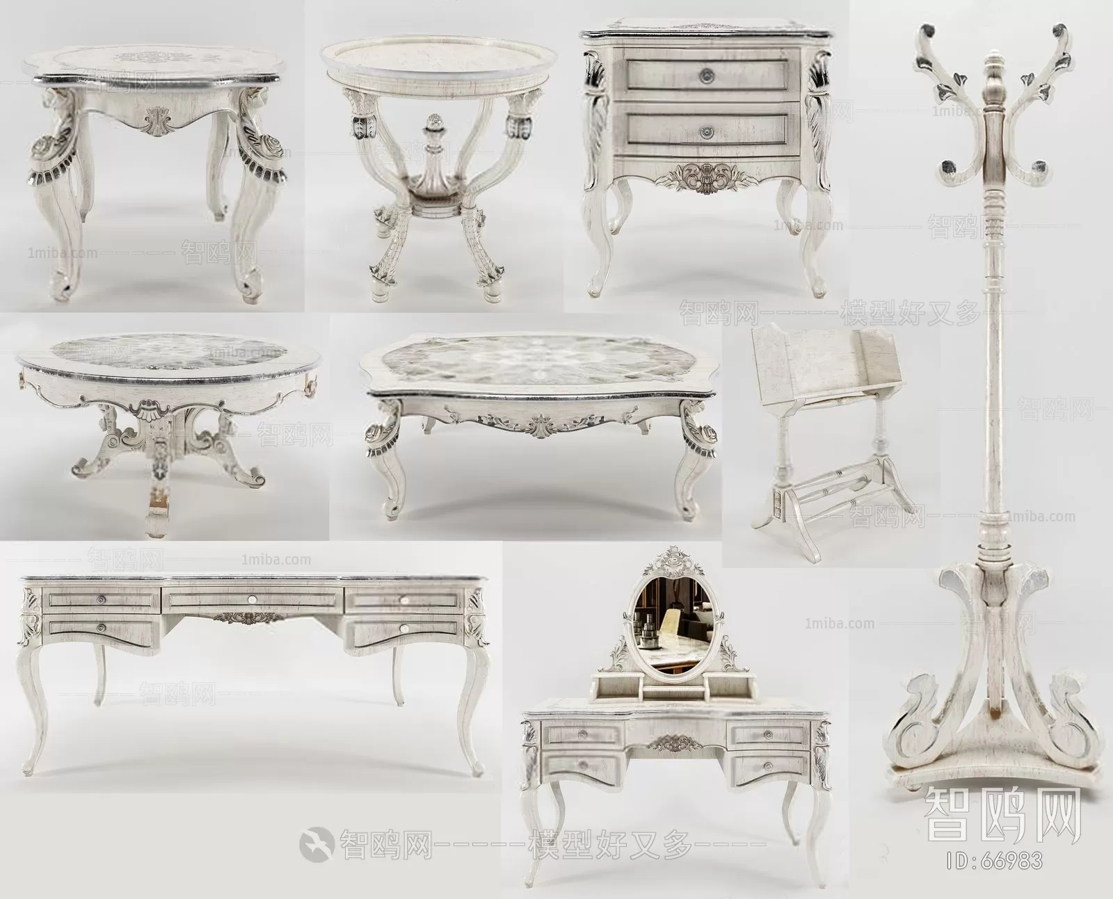 CLASSIC – TEA TABLE 3DS MODELS – 046 CLASSIC – TEA TABLE 3DS MODELS – 046