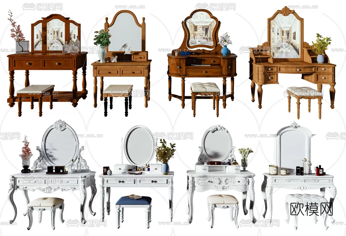 CLASSIC – DESSING TABLE 3D MODELS – 003 CLASSIC – DESSING TABLE 3D MODELS – 003