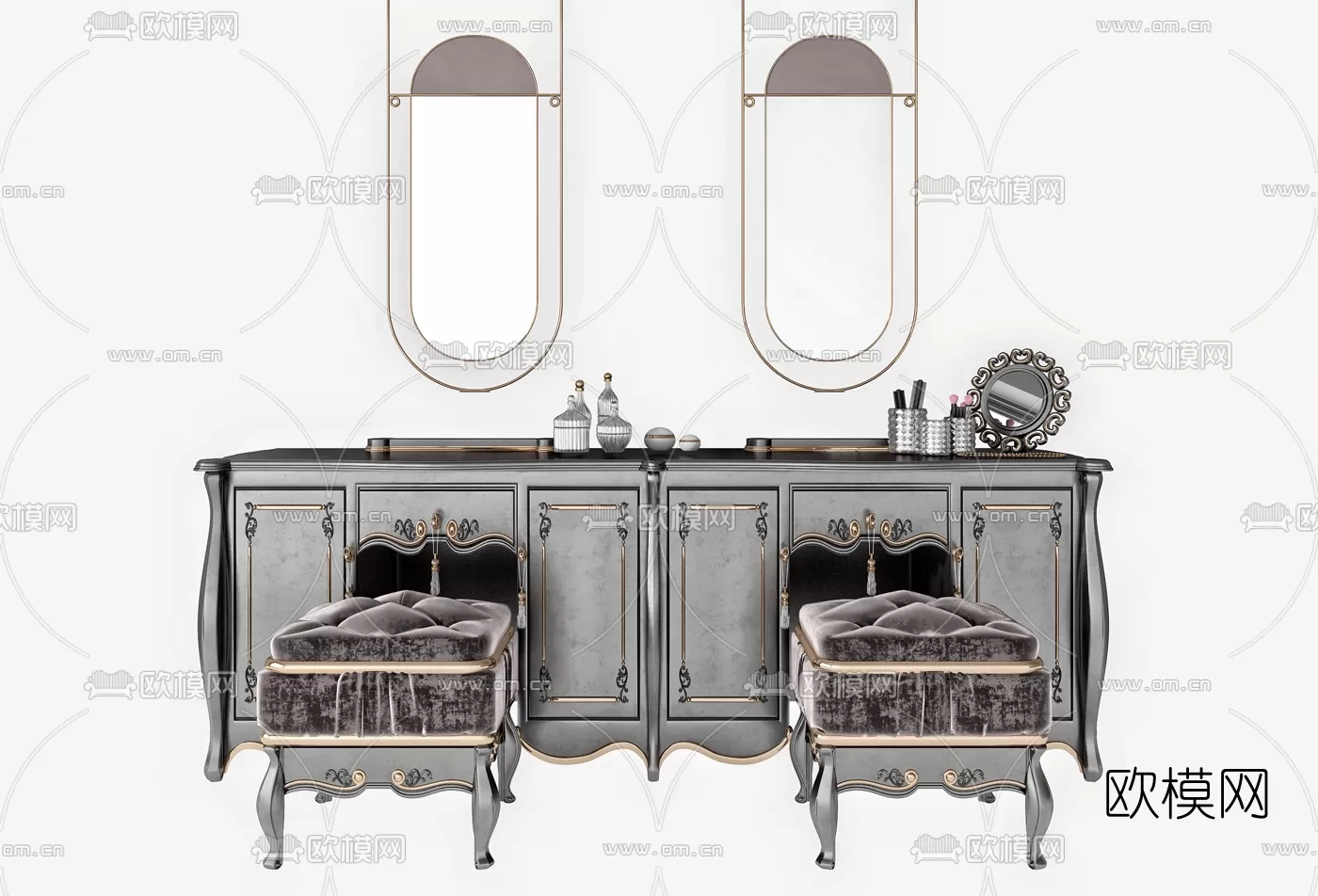 CLASSIC – DESSING TABLE 3D MODELS – 004 CLASSIC – DESSING TABLE 3D MODELS – 004