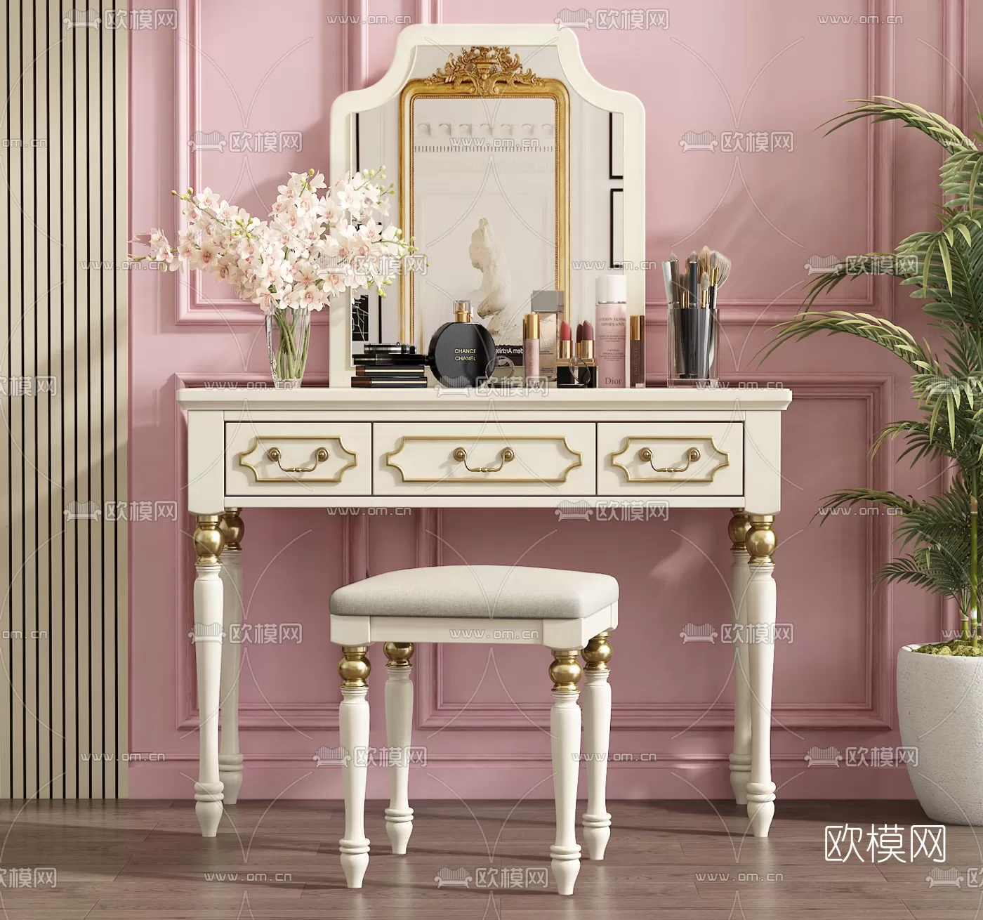 CLASSIC – DESSING TABLE 3D MODELS – 007 CLASSIC – DESSING TABLE 3D MODELS – 007