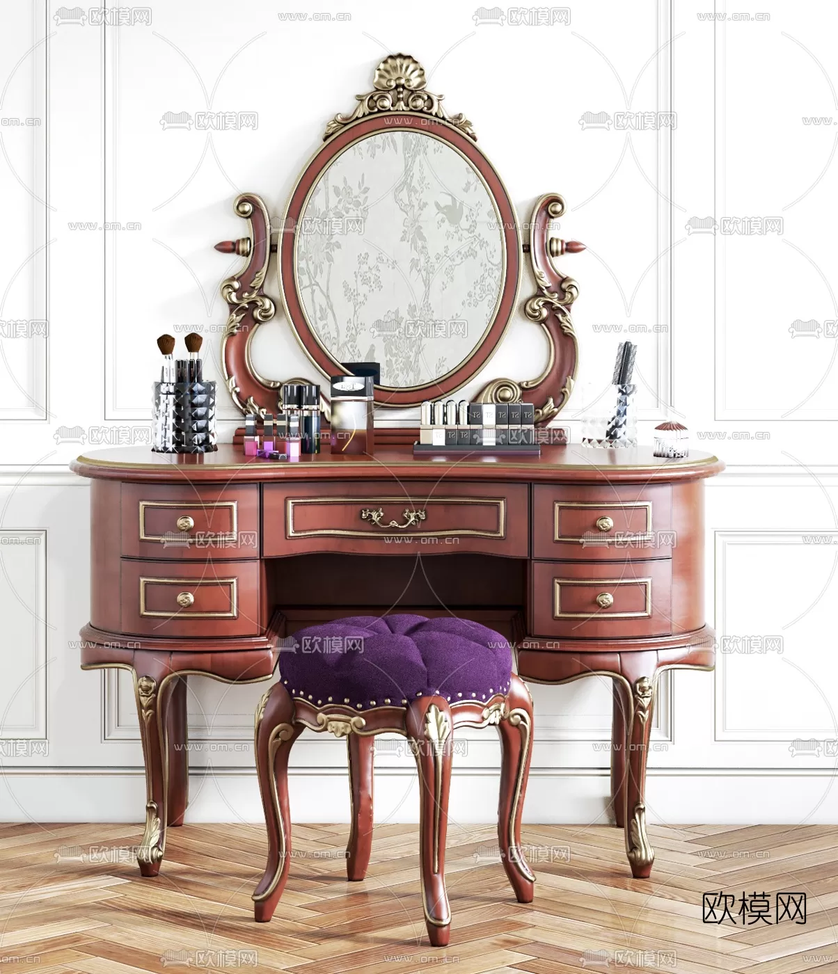 CLASSIC – DESSING TABLE 3D MODELS – 015 CLASSIC – DESSING TABLE 3D MODELS – 015