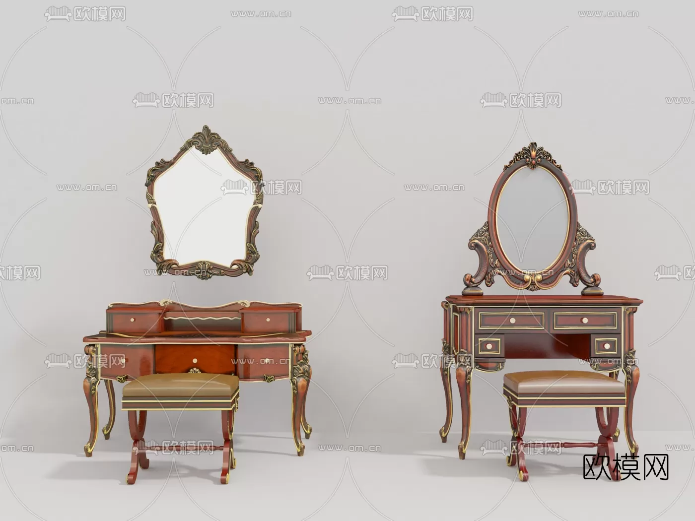 CLASSIC – DESSING TABLE 3D MODELS – 017 CLASSIC – DESSING TABLE 3D MODELS – 017