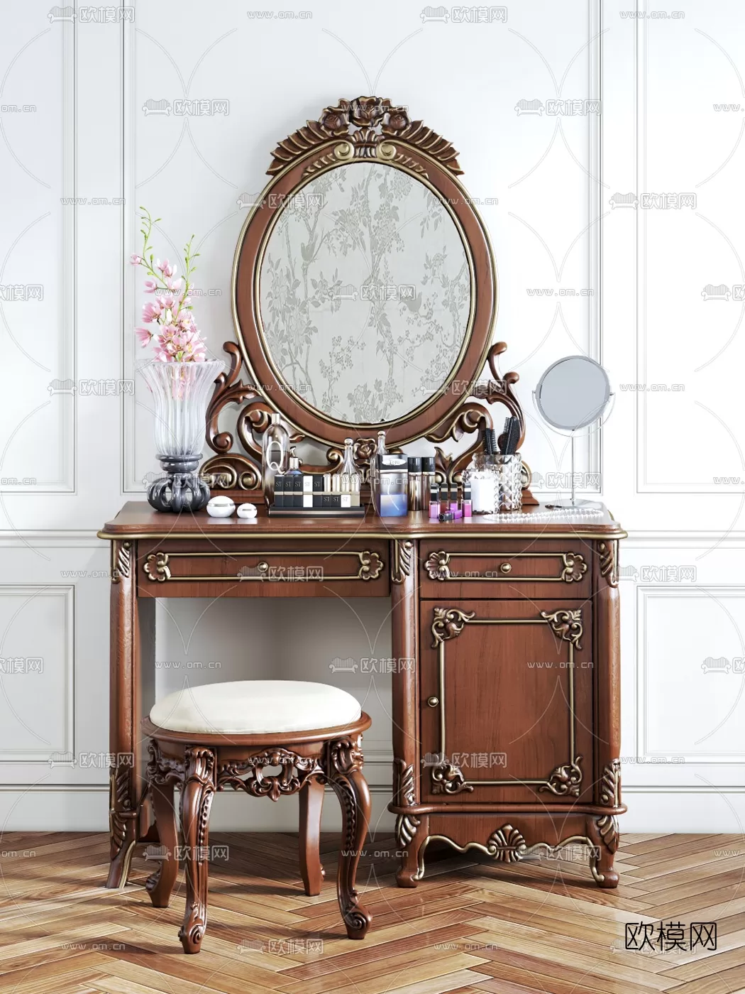 CLASSIC – DESSING TABLE 3D MODELS – 018 CLASSIC – DESSING TABLE 3D MODELS – 018