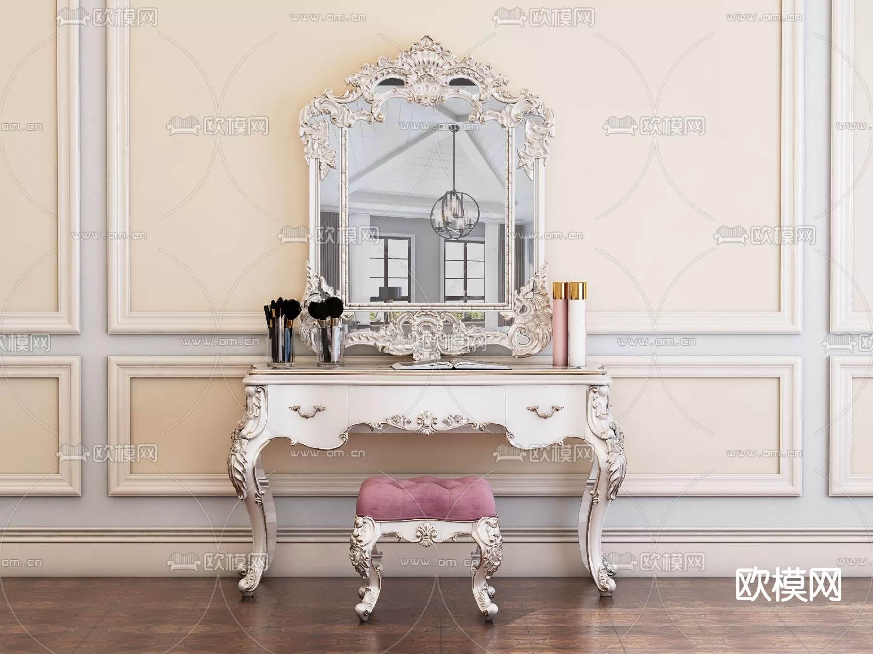 CLASSIC – DESSING TABLE 3D MODELS – 025 CLASSIC – DESSING TABLE 3D MODELS – 025