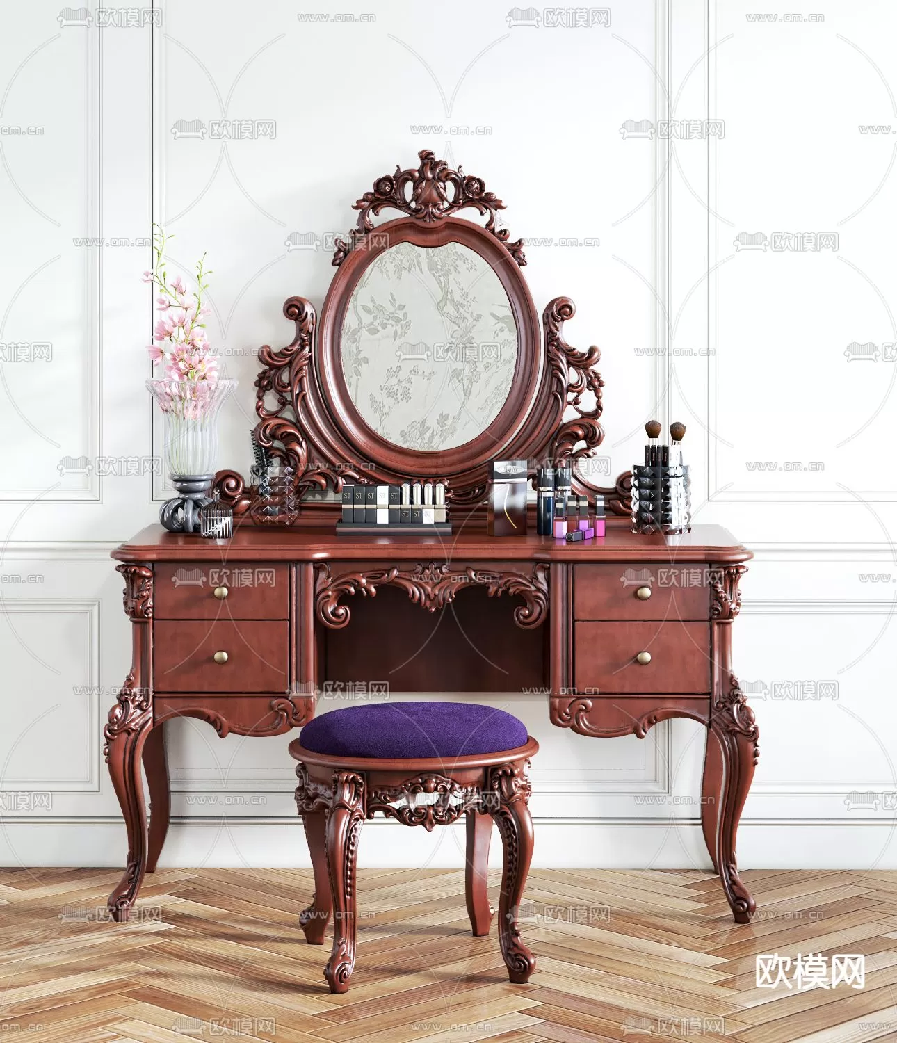 CLASSIC – DESSING TABLE 3D MODELS – 027 CLASSIC – DESSING TABLE 3D MODELS – 027