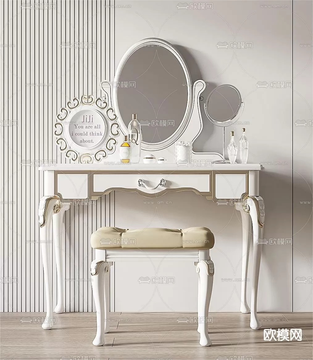 CLASSIC – DESSING TABLE 3D MODELS – 028 CLASSIC – DESSING TABLE 3D MODELS – 028