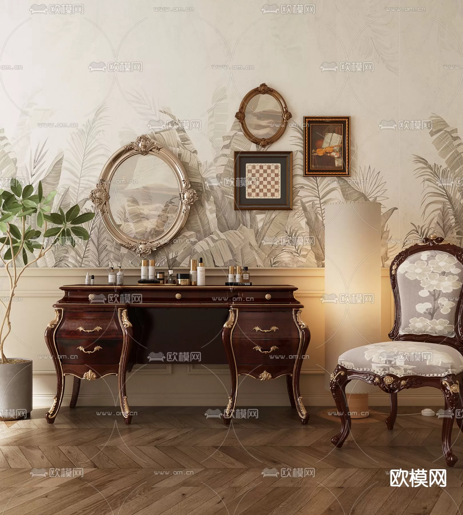 CLASSIC – DESSING TABLE 3D MODELS – 030 CLASSIC – DESSING TABLE 3D MODELS – 030