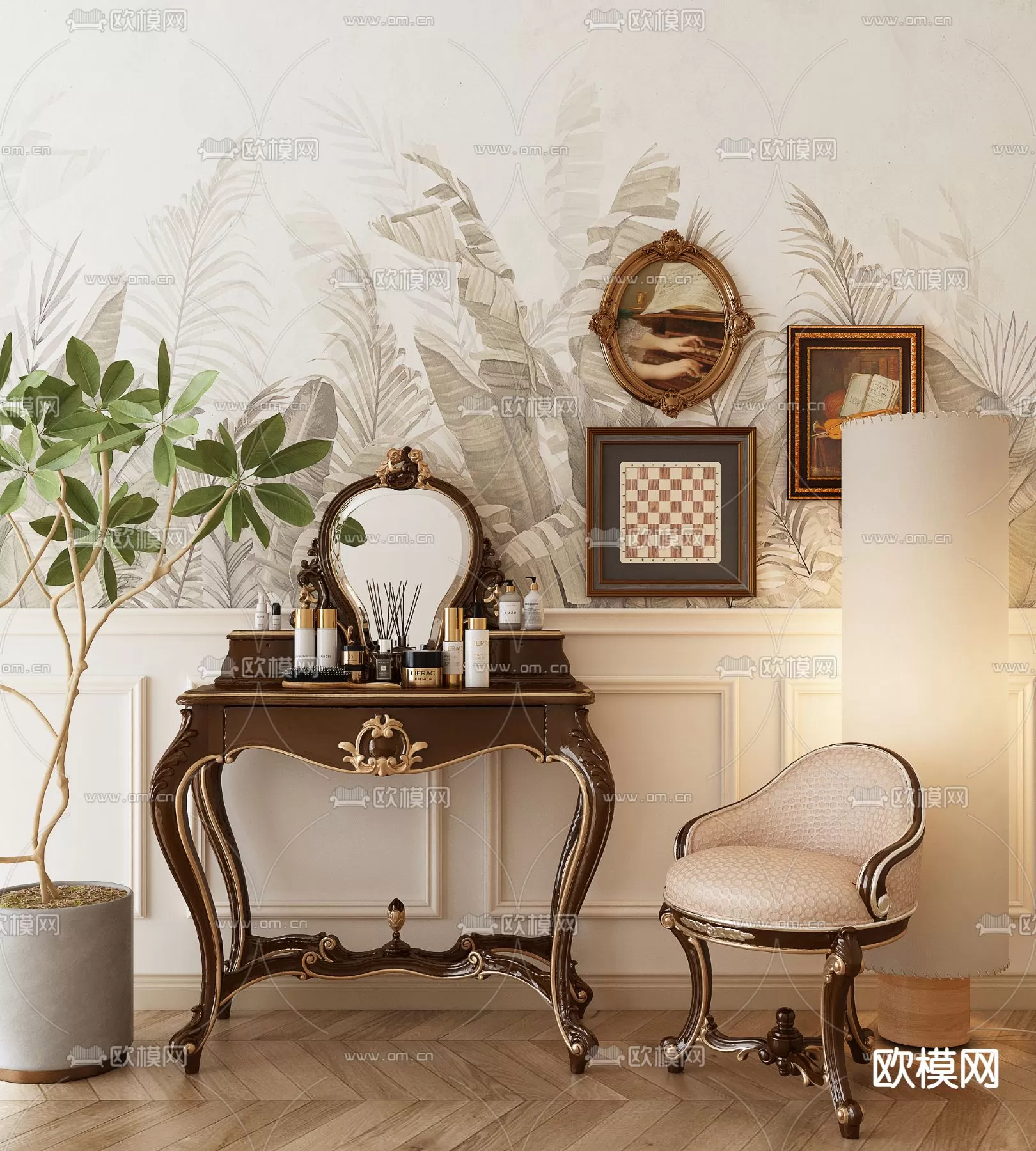 CLASSIC – DESSING TABLE 3D MODELS – 032 CLASSIC – DESSING TABLE 3D MODELS – 032