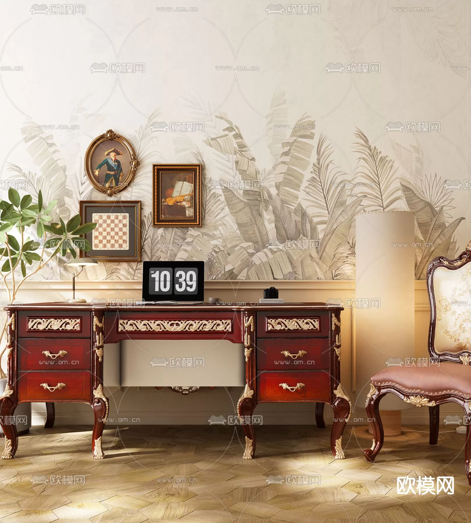 CLASSIC – DESSING TABLE 3D MODELS – 033 CLASSIC – DESSING TABLE 3D MODELS – 033