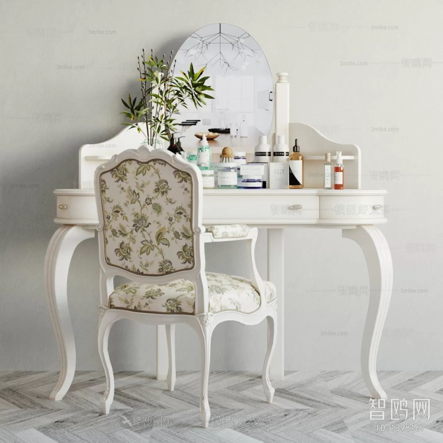 CLASSIC – DESSING TABLE 3D MODELS – 037 CLASSIC – DESSING TABLE 3D MODELS – 037