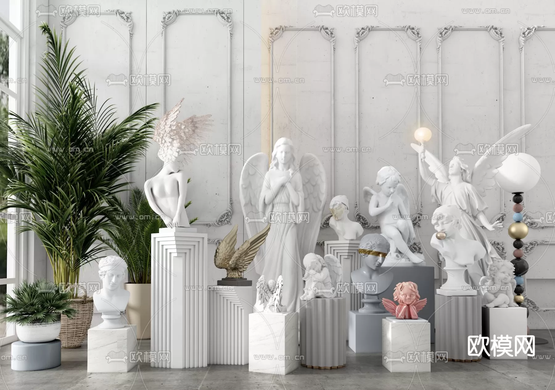 CLASSIC – DECOR 3DS MODELS – 043 CLASSIC – DECOR 3DS MODELS – 043