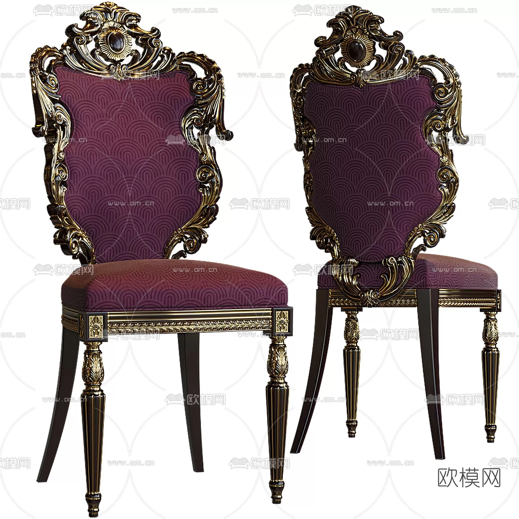 CLASSIC – DINING CHAIR 3DMODELS – 035 CLASSIC – DINING CHAIR 3DMODELS – 035