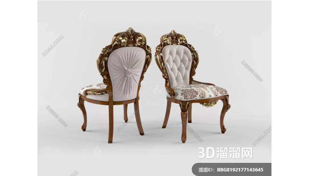 CLASSIC – DINING CHAIR 3DMODELS – 037 CLASSIC – DINING CHAIR 3DMODELS – 037