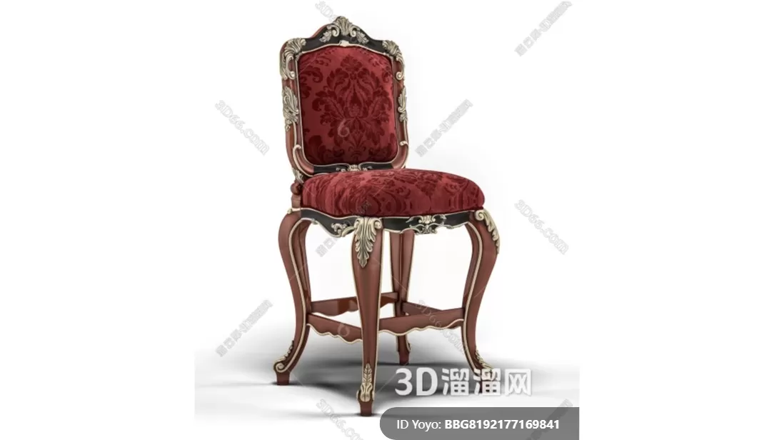 CLASSIC – DINING CHAIR 3DMODELS – 038 CLASSIC – DINING CHAIR 3DMODELS – 038